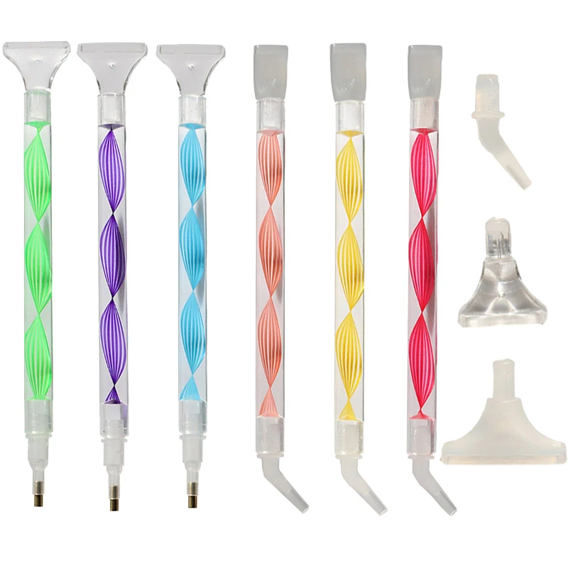 Diamond Painting Pen 5D Diamond Point Drill Pens Embroidery Cross Stitch Sewing Accessory Tools