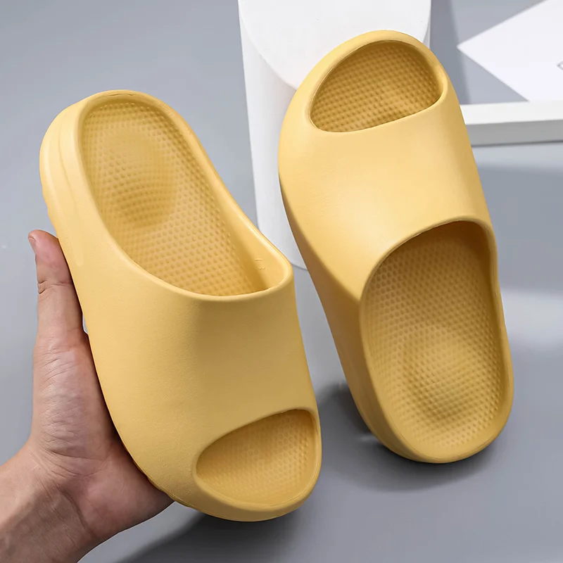 Slippers for Women and Men Non-Slip With Thick Sole Soft Foam Sliders Super Soft Non-Slip Slipper for Indoor  Outdoor_voghion.com