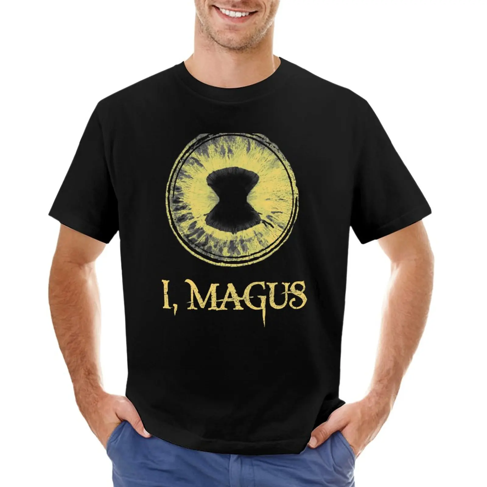 

Футболка I Magus Raistlin Majere, простая мужская одежда большого размера