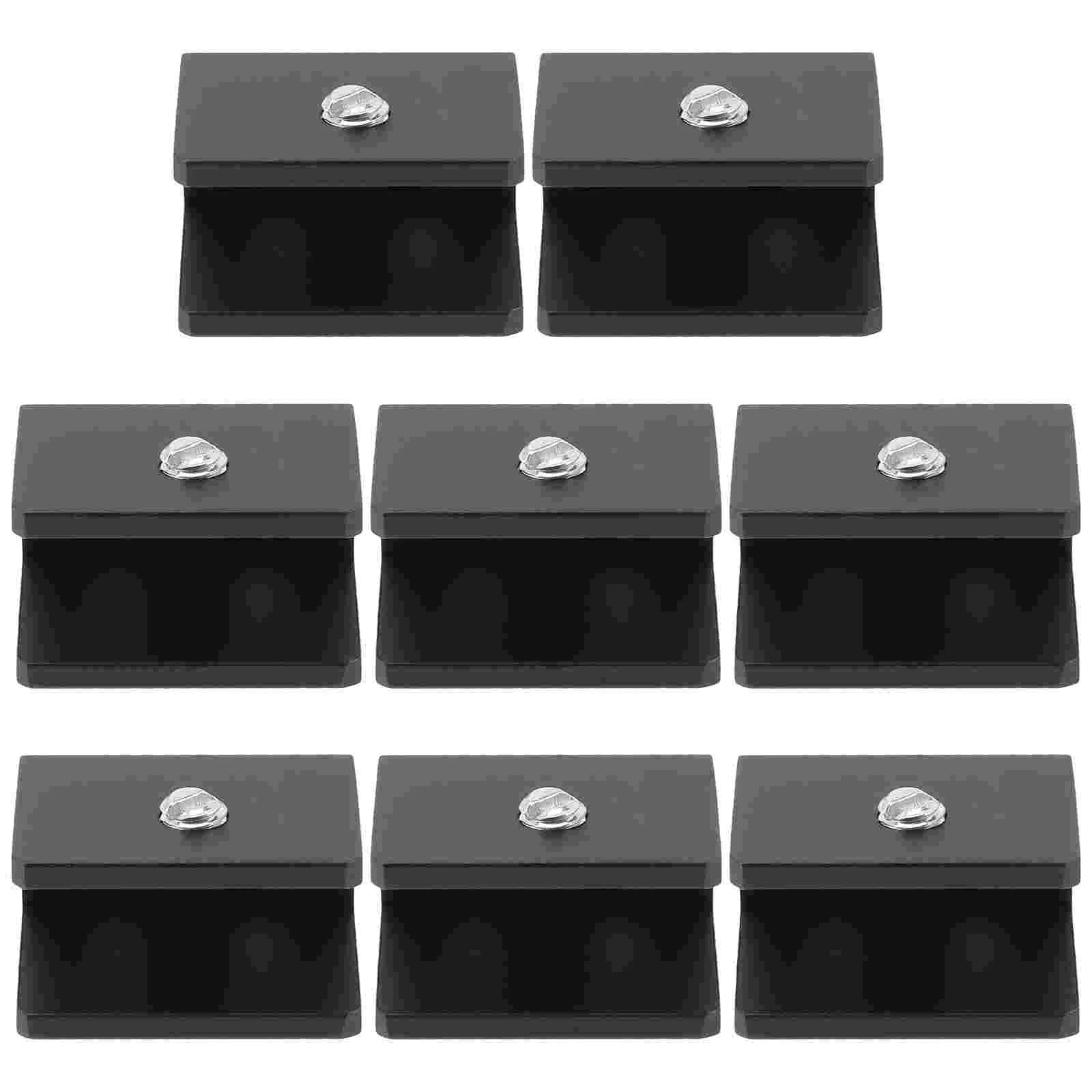 

Shelf Brackets Clamp Bracket Holder Clips Mounting Shower Support Clip Floating Mirror Wall Clamps Shelves Adjustable Panel