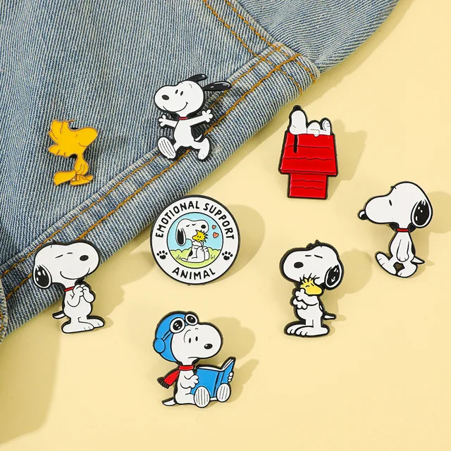 Pins de Snoopy de dibujos animados 4