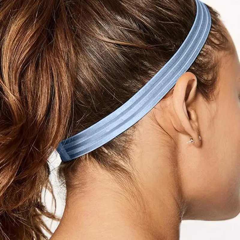 

Sports Headband Moisture Wicking Workout Head Bands Breathable Unisex Sweatbands for Running Hiking Playing Basketball Football