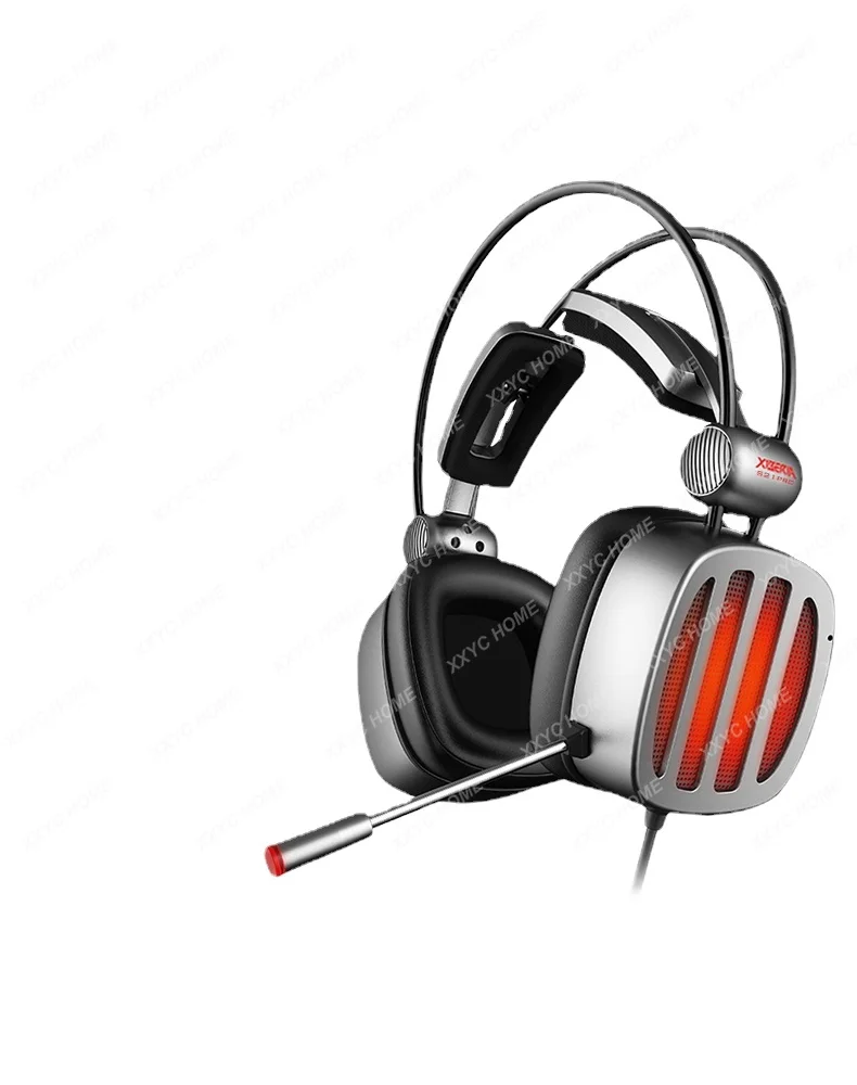 

Siberian S21pro Game Headphone Head-Mounted Noise Reduction Computer Competitive Headset Wired