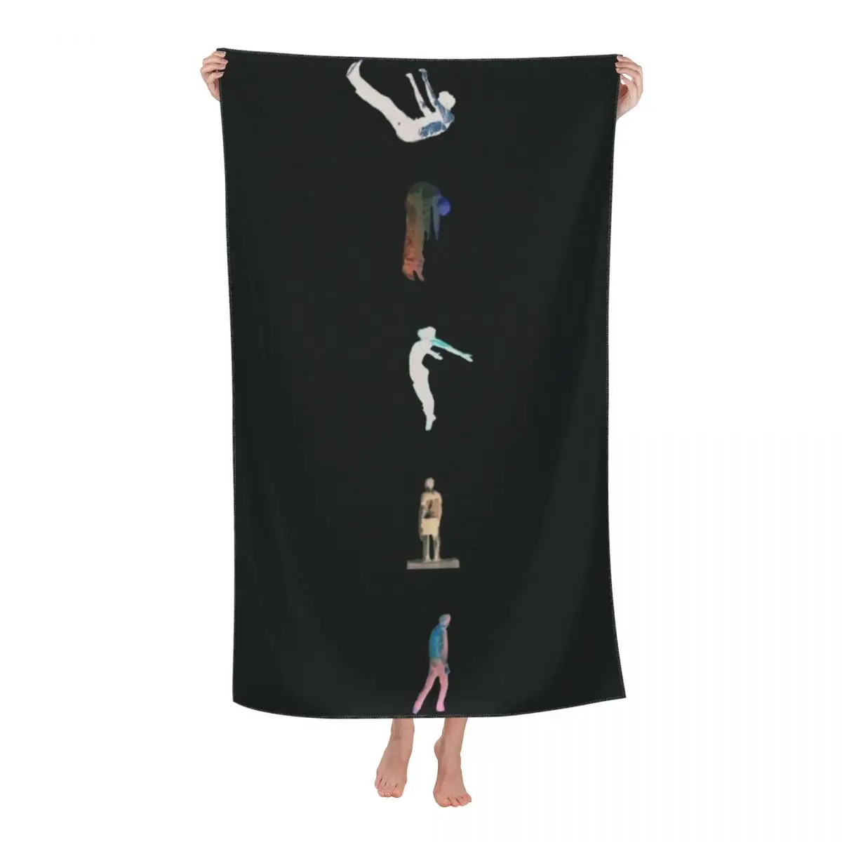 

Custom Dragons Imagine Wallpapers Beach Towel Super Soft Microfiber Pool Towels
