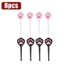 8 Pcs cat paw