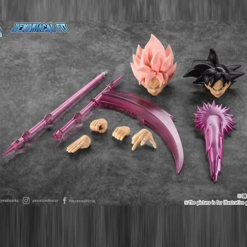 

In Stock Dragon Ball Sh Figuarts Fit Shf Chosen Demoniacal Ones Black Goku Accessories Figures Anime Action Toys Gifts