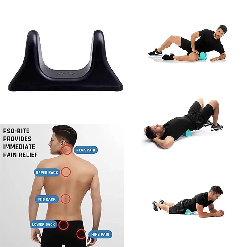 Massage Ball Psoas Muscle Release Deep Tissue Massage Tool Psoas Back Hip Flexor Release Tool Black Muscle Relaxing Massager
