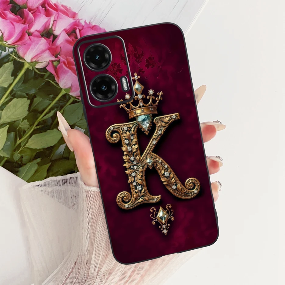 Cute Letters Soft TPU Phone Case