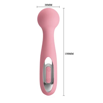 Pretty Love USB Rechargeable 12 Speed Waterproof G-Spot AV Wand Sex Toys,Magic Wand Massager Vibrators Sex Products for Woman 5