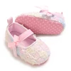 Baby Girls Mesh Rose Shoes Cute Sweet Soft Sole Non-Slip Crib Shoes for Spring Fall 3