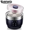 DMWD Microcomputer Greek yogurt maker Four cups yourt Multifunctional For Rice wine/yogurt/cheese 20W Stainless steel liner 3