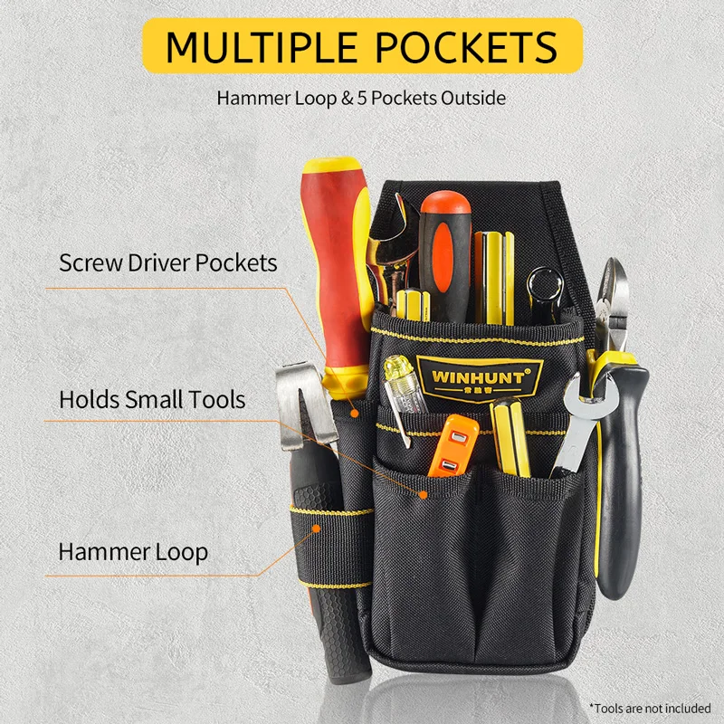 Sac à outils - Pochette enroulable pour clé, nylon balistique 1200D de