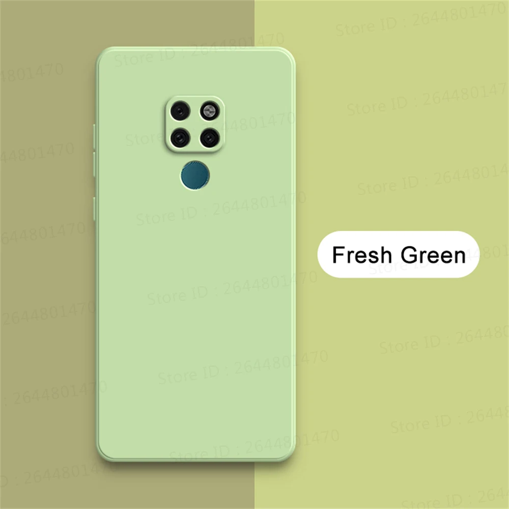 Elegant Soft Candy Silicone Phone Case - Stylish Square Design