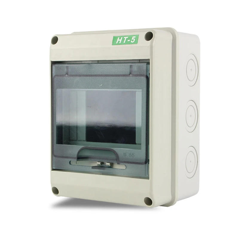 HT series electrical junction box electrical box electrical distribution box 2/5/8/12/15/18/24WAY PC plastic outdoor IP65 waterproof