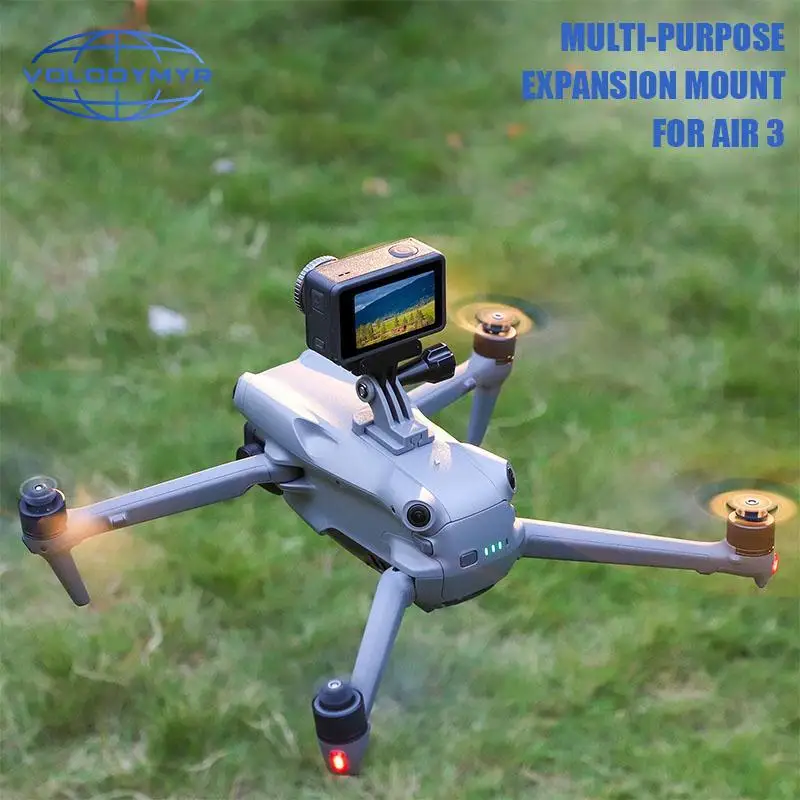 Support Extension Drone DJI Mavic Air 3 pour Insta360 GoPro