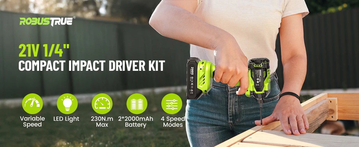 compact impact driver kit