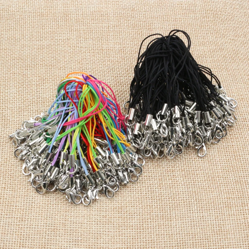 100pcs Ŵ  Lariat Ʈ ڵ  ɼ  Keychains ũ  Ʈ ŷ    ׼  