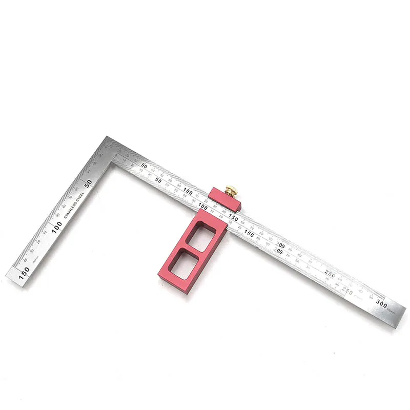 Right-Angle-Steel-Ruler-Positioning-Block-Stop-Block-Woodworking ...
