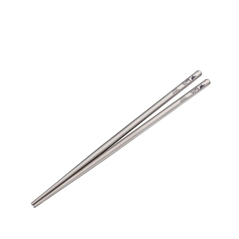 Keith Camping Tableware Pure Titanium Chopsticks Bacteriostatic Non-toxic Flatware Outdoor Hiking Picnic Backpack Cutlery camping cutlery portable tableware portable cutlery titanium tableware