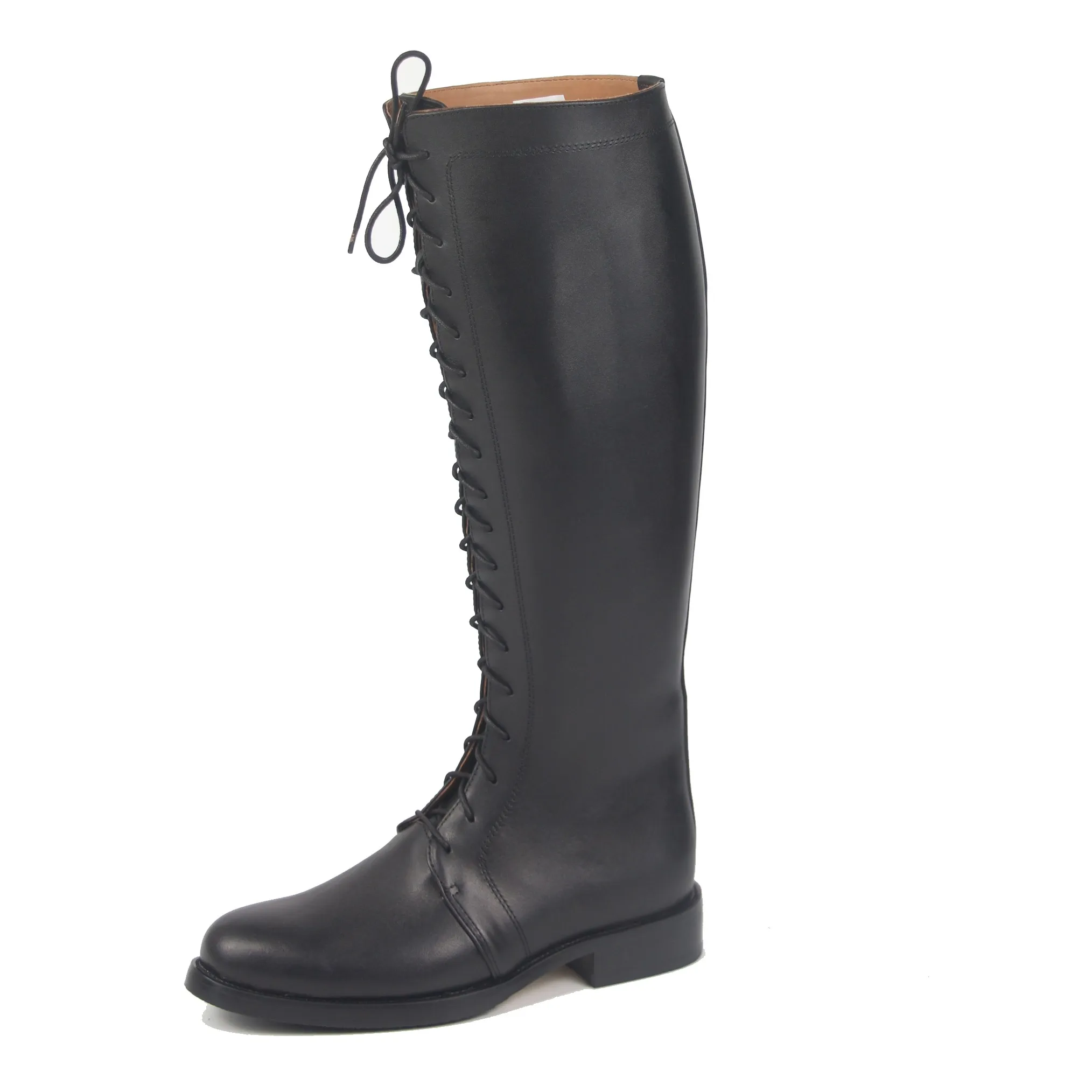 Aoud Saddley Horse Riding Boots Cow Leather Dressage boots Equestrian Unisex Paardrijden Saddle Shoes Knee Chaps men