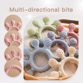 Silicone Baby Teether Toy 1