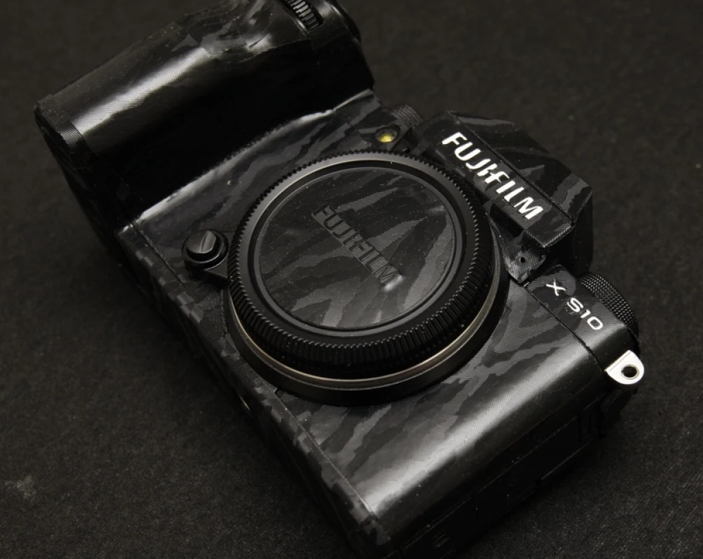 Anti-Corrosione Della Pelle Del Corpo Della Macchina Fotografica Di Fuji Fujifilm X-S10 Xs10 A Prova Di Graffio