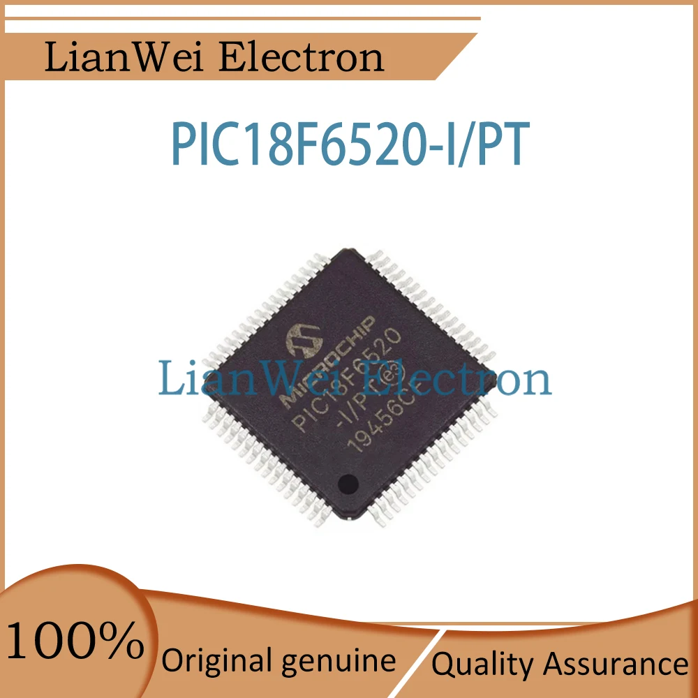 

PIC18F6520 PIC18F6520-I/PT IC MCU Chip TQFP-64