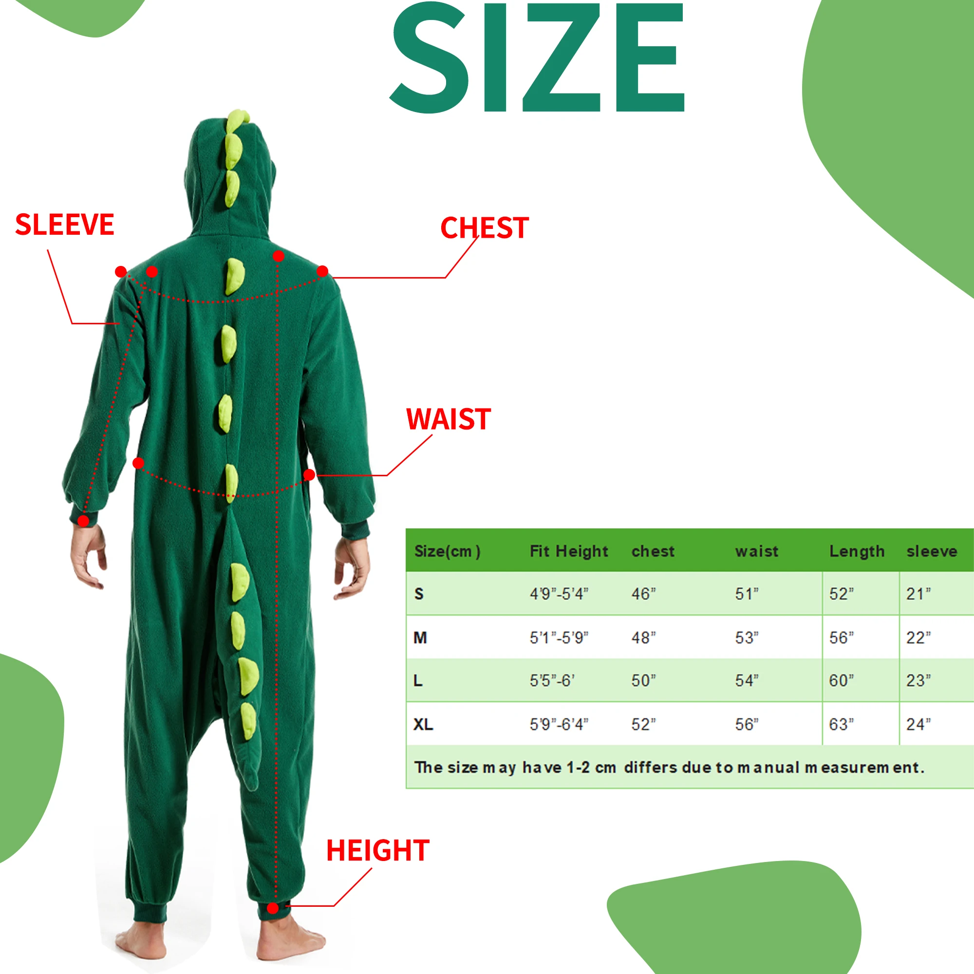 Dino Onesie Pajamas Adults Men One-Piece Hooded Sleepwears Halloween Christmas Cosplay Costumes Jumpsuit Pyjamas
