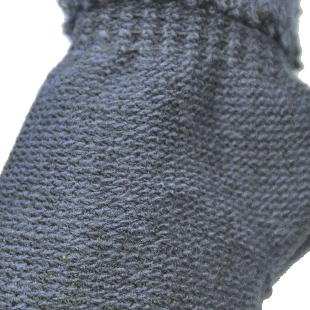 زوجان من قفازات الشتاء المحبوكة ذات الأصابع الكاملة للأولاد والبنات الصغار، قفازات لطيفة وسميكة ودافئة