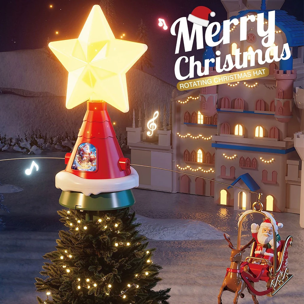 1Pc Santa Claus Train Set Children's Gift LED Christmas Train Christmas ...