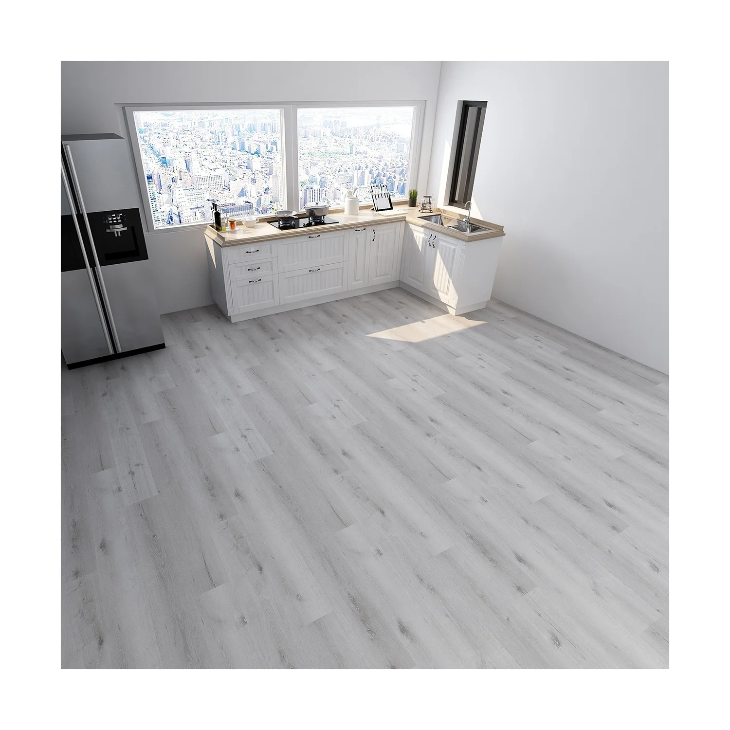 

MGM Customized Logo Detachable Maple Vinyl PVC Wooden Design Plastic SPC Floor Tiles