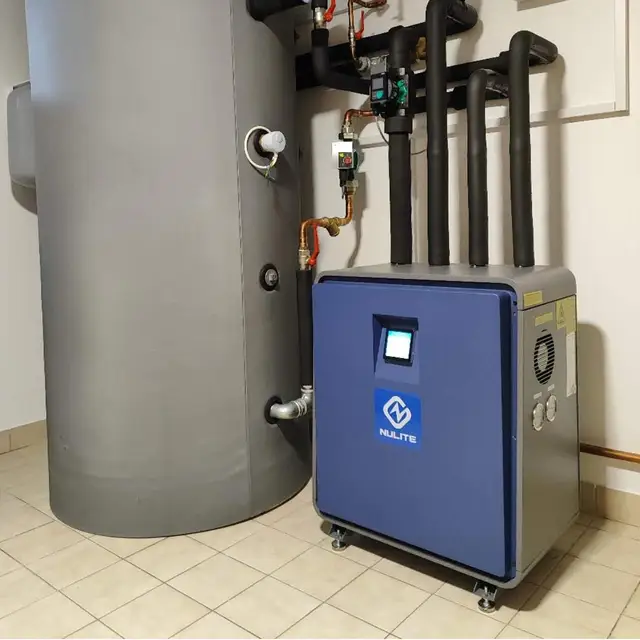 Pompe à chaleur géothermique R290, fabrication de Source au sol, chauffage au sol 10Kw, chauffe-eau domestique 1