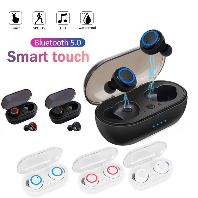 TWS Wireless Headphone Bluetooth Earphone Stere Earbuds Gaming Headset With Charging Box Case For iphone Samsung Xiaomi Phone |