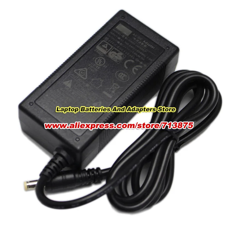 24V 2A 48W GM53-240200-F AC 어댑터 전원 공급 장치(5.5x2.1mm 전원 어댑터 충전기 포함)