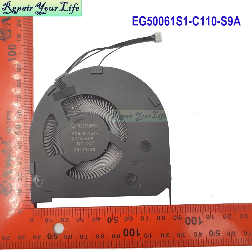 Cooling Fan For Lenovo ThinkPad T15P P15V Gen 1 2 3 20TQ 21A9 21D8 20TN CPU Cooler Radiator DC12V EG50061S1-C110-S9A
