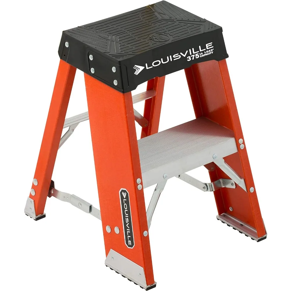 

Ladder 2 ft. Fiberglass Step Stand with 300 lbs. Load Capacity Type IA Duty Rating, 2-Foot, Orange
