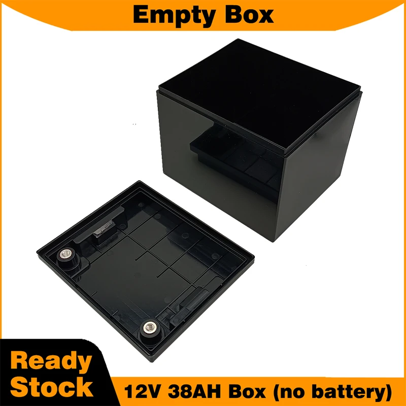 12V 38AH 접착식 리튬이온 배터리 박스용 빈 케이스, 태양광 시스템 저장 박스용 12.8V LiFePO4 배터리 미포함