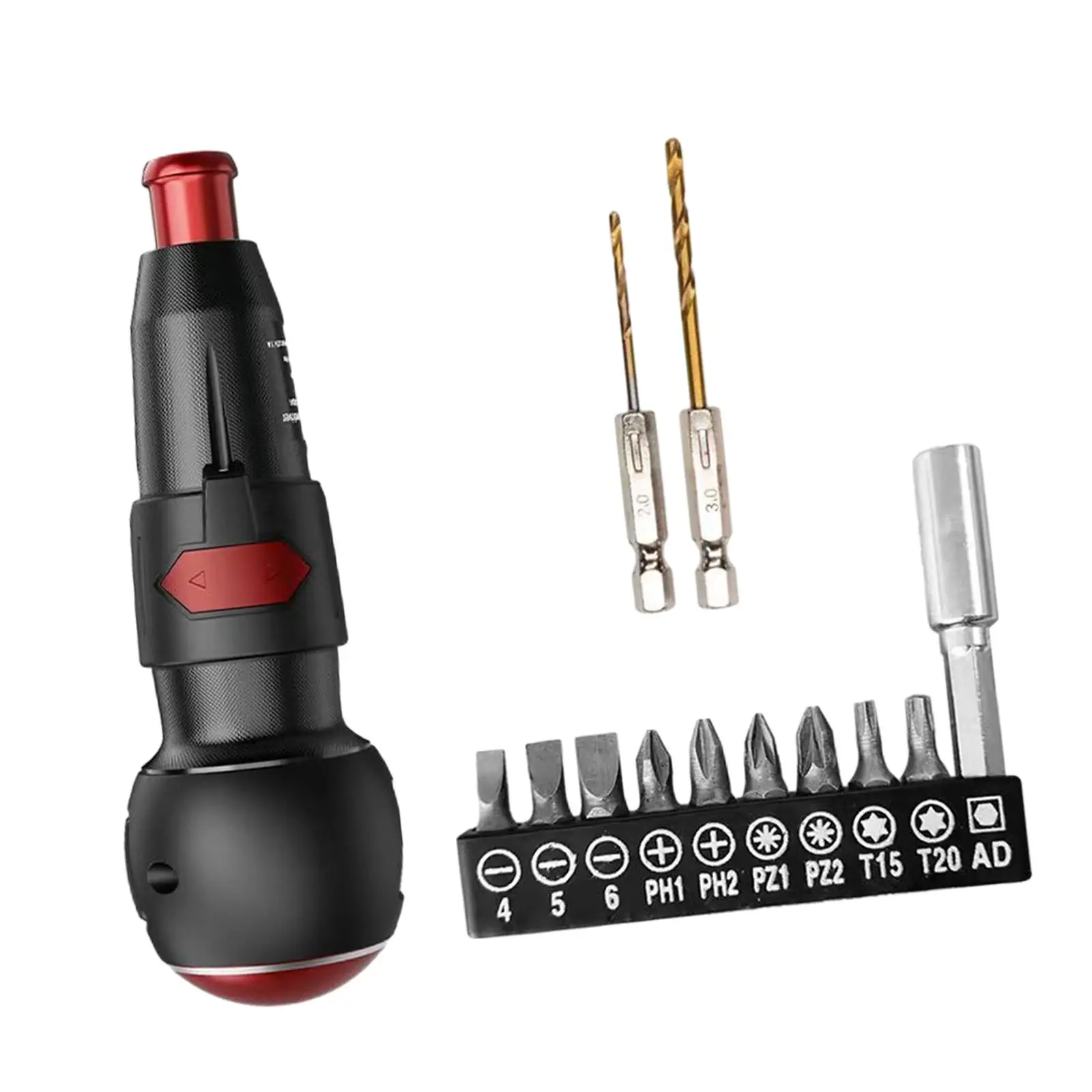 

Cordless Screwdriver Rechargeable Fitment Precision Mini Screwdriver Set for Cabinet Installation Furniture Assembly Maintain