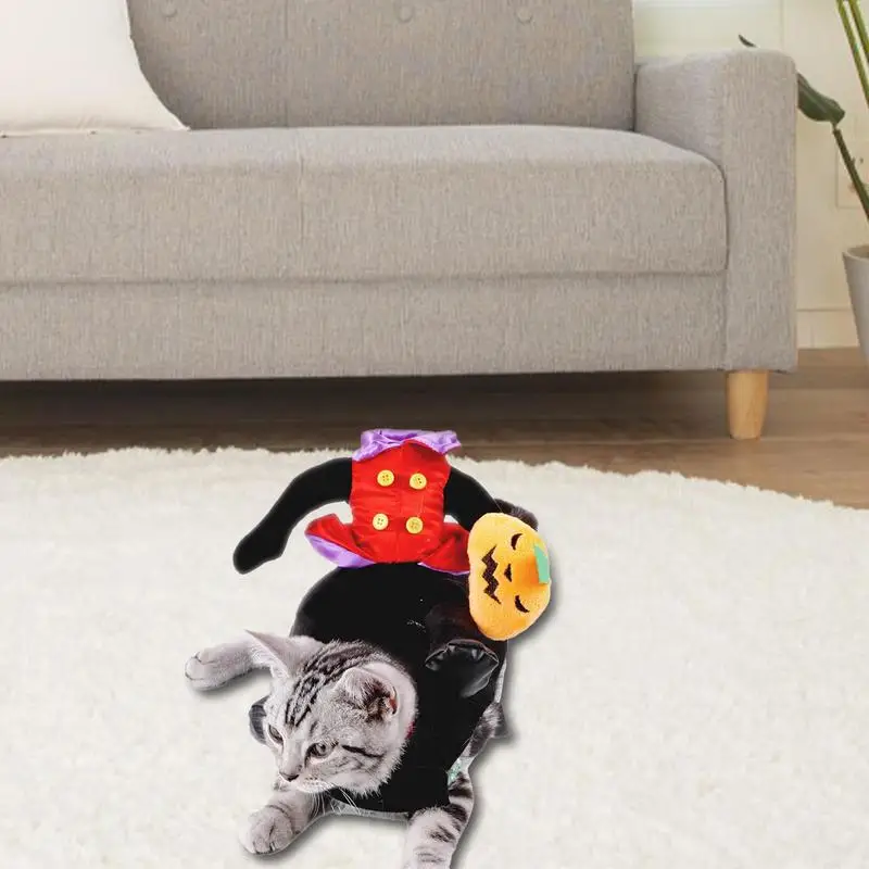 호박 애완 동물 의상, 개 고양이 할로윈 호박 의상, 해골 인쇄 애완 동물 의상, 할로윈 파티 의상, 멋진 드레스 의류