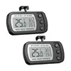 1/2PCS Fridge Thermometer Anti-humidity Refrigerator Freezer Electric Digital Thermometer Temperature Monitor LCD Display with 4