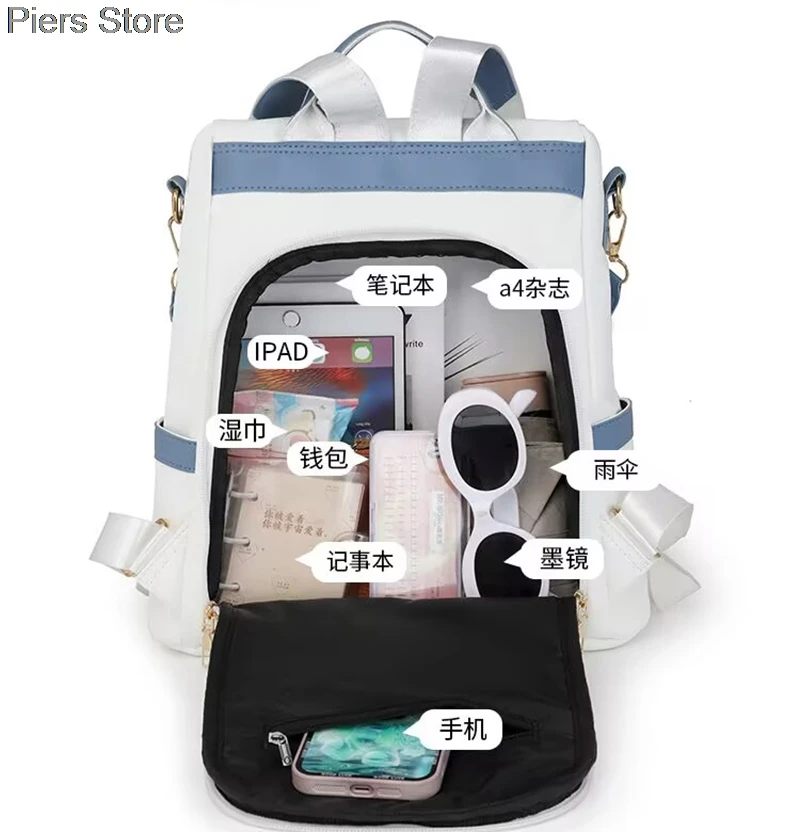 Mochila versátil urbana, vista de lado