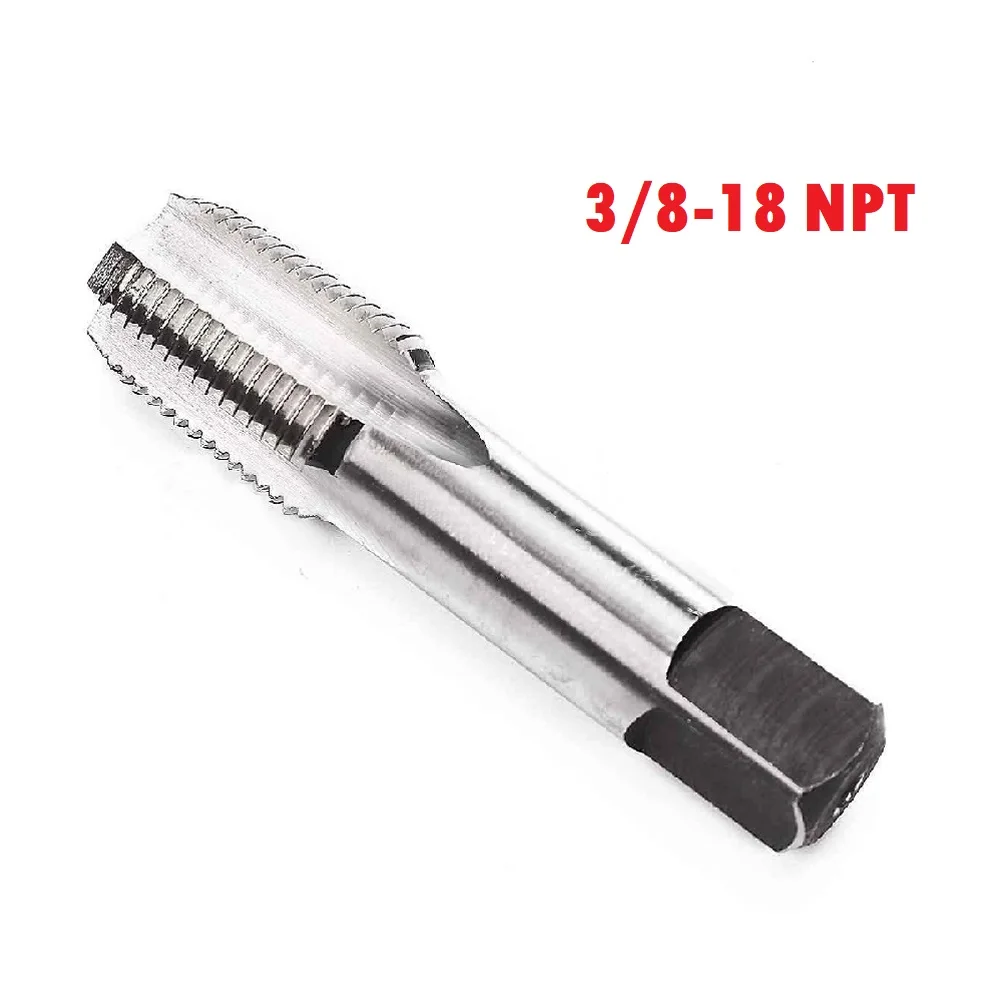 

Threaded Tap Taper Pipe Tap Taper Pipe 3/8\"-18 NPT Accessories Hand Tools High Speed Steel Replacement Brand New