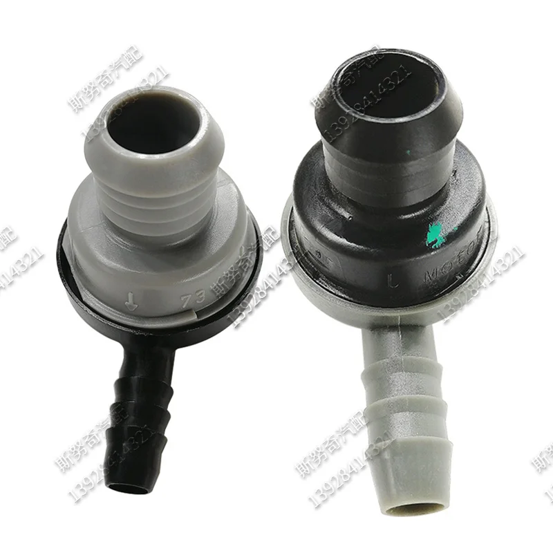 Check Valve ID8 elbow 90 degree One-way Valve Non-return Valve One Way Air Pump Vacuum Check For BMW 2pcs