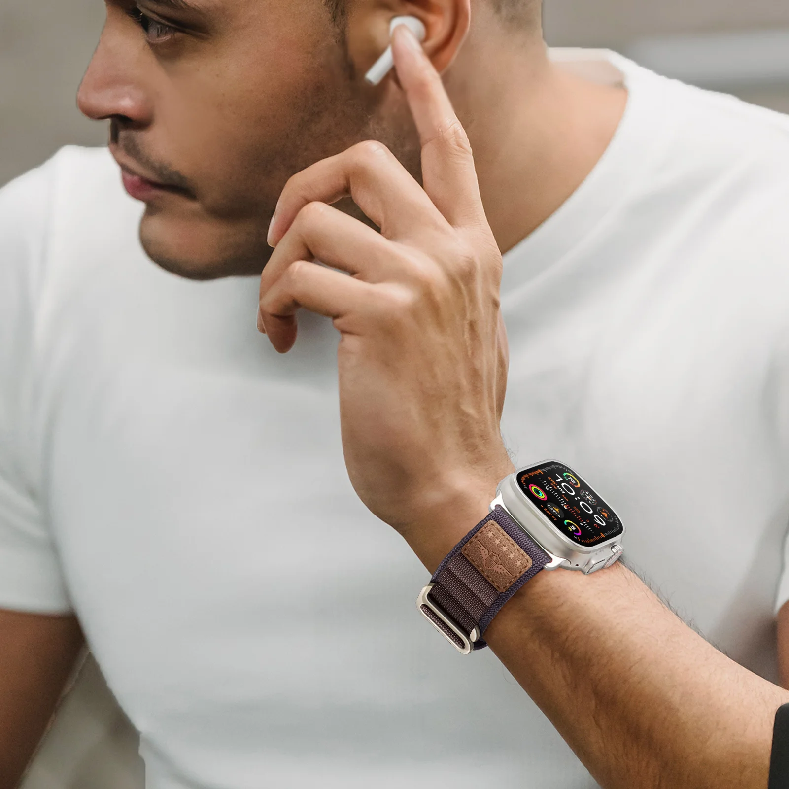 Apple Watch - Apple Watch Ultraアルパインループ Amazon.co.jp: アルパインループ Apple Watch Ultra 49mm バンド