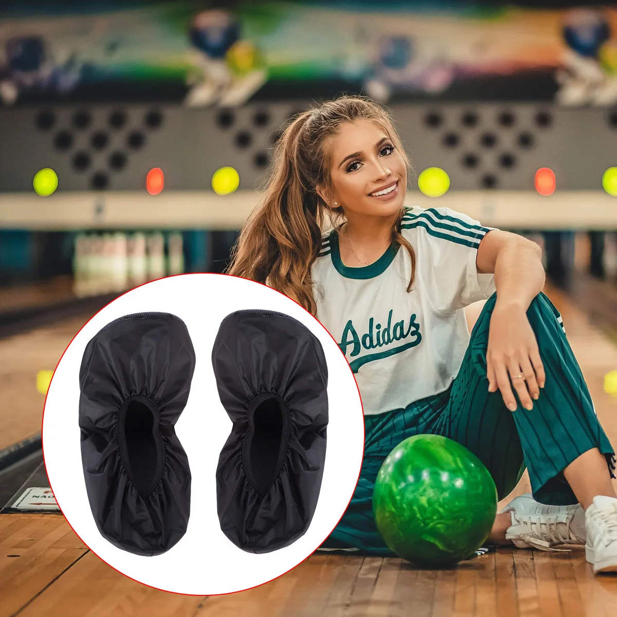 Waterproof Dustproof Non Slip Shoe Protector Cover Bowling Shoe Covers Protectors Made Durable Material Bowling Accessories