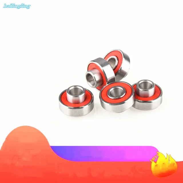 Customizable logo 5PCS 608ZZ 6082RS Longboard integrated bearing