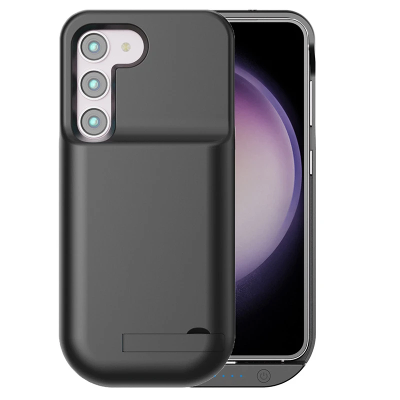 

Battery Charger Case for Samsung S23 S23Plus S23Ultra Mobile Phone Cover Charging Case Powerbank External Battery Pack 6000mAh