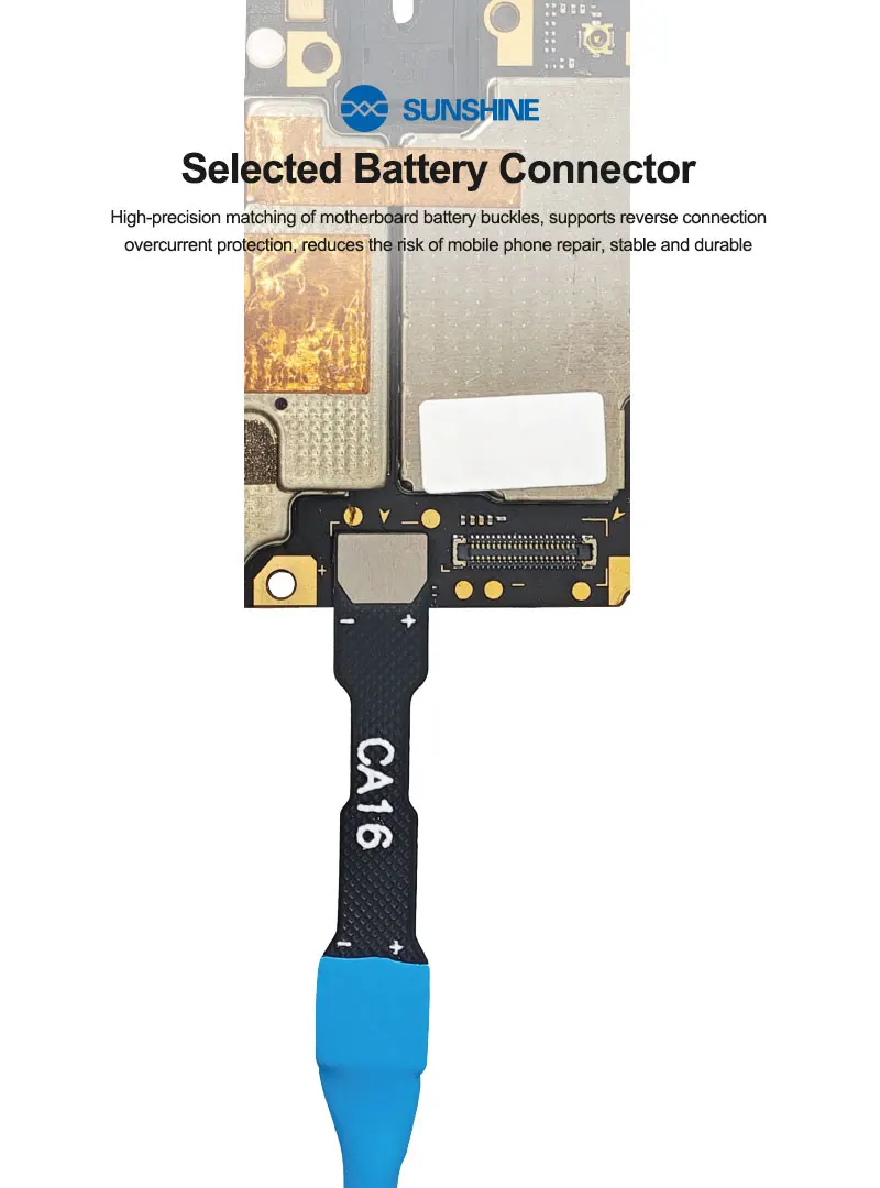 SUNSHINE SS-905H SE Transsion Series Stromkabel zur Reparatur von Android-Telefonen HW MI SAM OP HTC Batteriefreies Stromkabel-Werkzeug – Detail 5