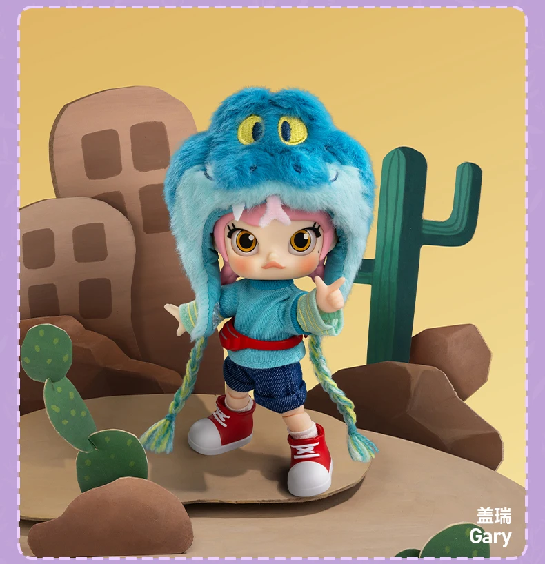 Popmart Molly X Zootopia2 1/12 Action Figure Series Blind Box Cute