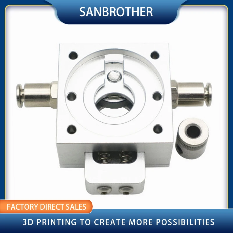 

3D Printer DIY Reprap Bulldog All-metal Extruder For 1.75mm Compatible J-head MK8 Extruder Remote Proximity
